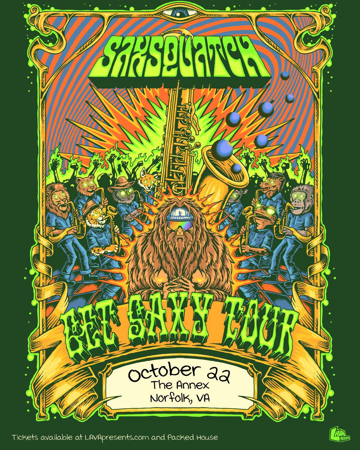 Saxsquatch at The Annex