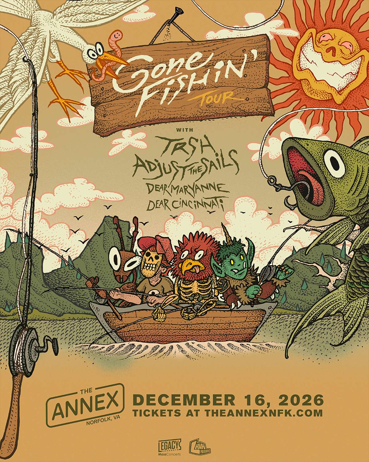 TRSH Gone Fishin’ Tour at The Annex