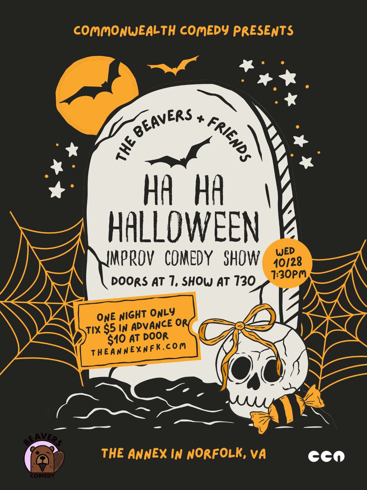 HA HA Halloween Improv Comedy Show at The Annex